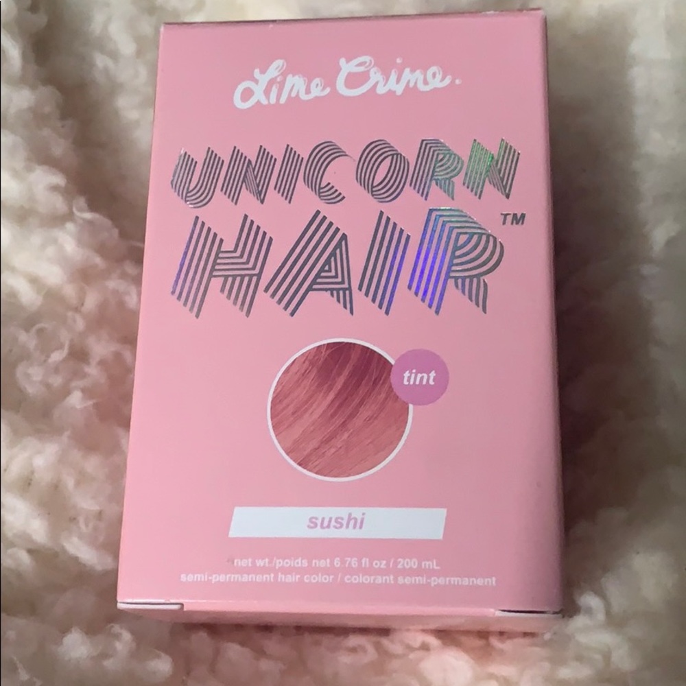 Lime crime unicorn hair dye